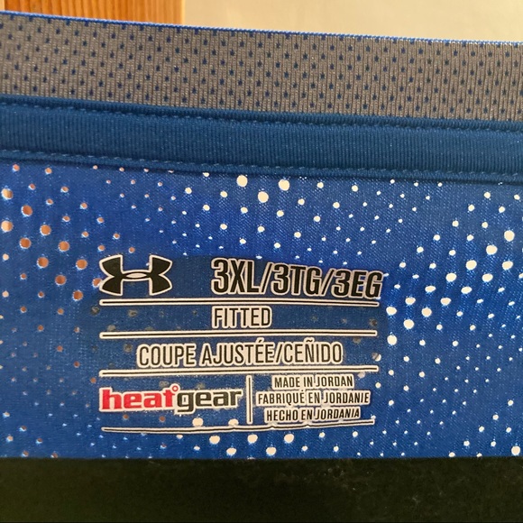 Under Armour lot of 3 heat gear shirts 3XL 3X - Picture 3 of 9